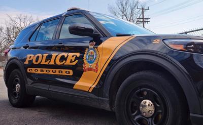 Cobourg Police Service car